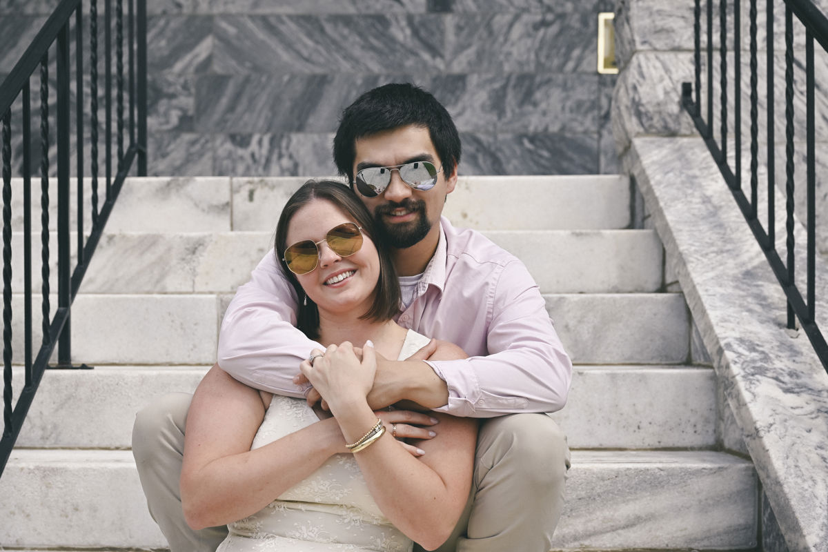 Cheryll's Grandson & Fiancé, Marietta, Georgia