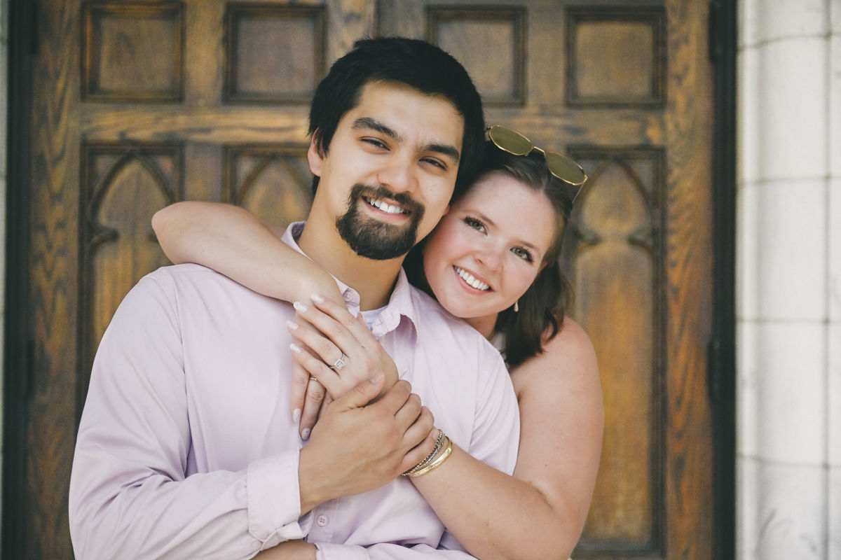 Cheryll's Grandson & Fiancé, Marietta, Georgia