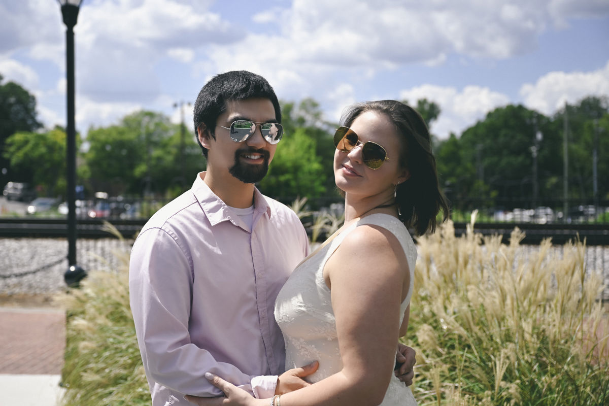 Cheryll's Grandson & Fiancé, Marietta, Georgia