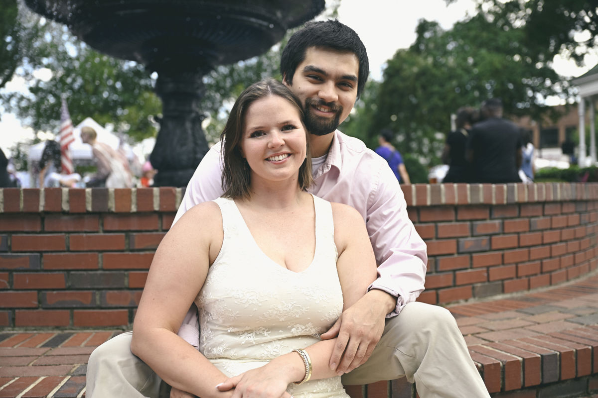 Cheryll's Grandson & Fiancé, Marietta, Georgia